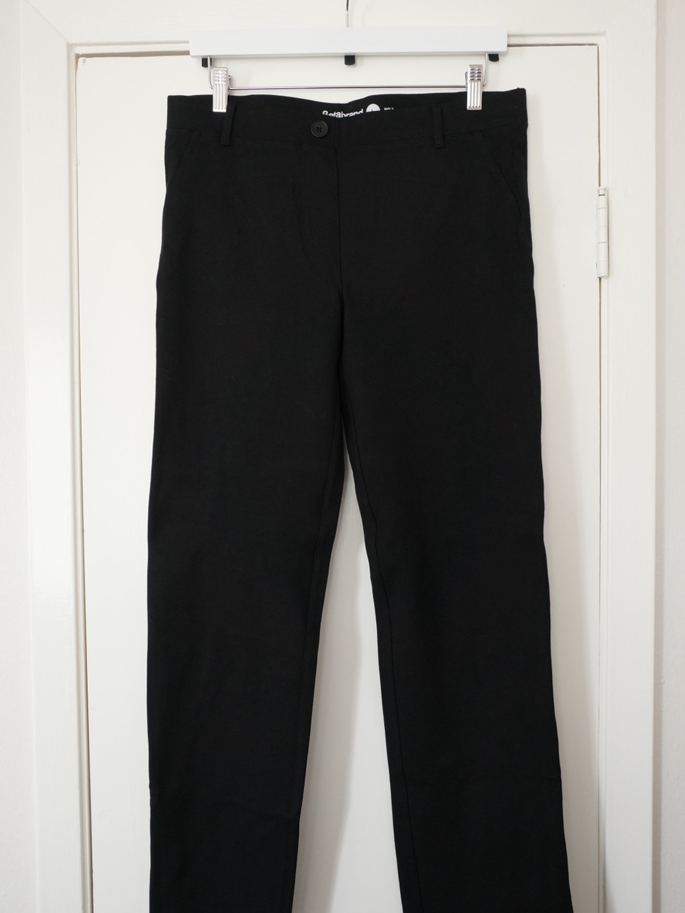 Betabrand Black Stretch Dress Pants